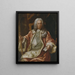 Samuel Kerhielm de Margretelund painting by Lorens Pasch the Elder, deceased 1684-1768 — framed artwork on a wall