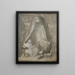 Lorentz Svensson Sparrgren - Interior with Count Claes Ekeblad and his Wife Brita ne Horn.webp