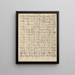 Illustrations for the General Natural History of Oken for all classes Pl004 - Lorenz Oken — framed artwork on a wall
