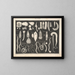 Illustrations de l'Histoire naturelle générale d'Oken pour tous les états Pl073 - Lorenz Oken — framed artwork on a wall