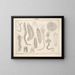 Illustrations of the General Natural History of Oken for all states Pl075 - Lorenz Oken — framed artwork on a wall