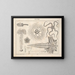 Illustrations of the General Natural History of Oken for all states Pl077 - Lorenz Oken — framed artwork on a wall
