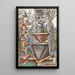 Geometria and Perspective Painting Pl 03 - Lorenz Stöer — framed artwork on a wall