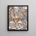 Geometry and perspective Pl 06 - Lorenz Stöer — framed artwork on a wall