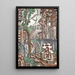 Geometria et Perspectiva Pl 10 - Lorenz Stöer — framed artwork on a wall