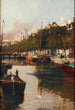 Amsterdam Painting - Lorenzo Delleani — artwork view