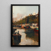 Amsterdam Painting - Lorenzo Delleani — framed artwork on a wall
