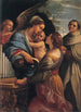 Madonna with Child, Saint Cecilia, and Saint Albert - Lorenzo Garbieri — artwork view