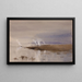 Sketch on the Potomac - Lorenzo J Hatch — framed artwork on a wall