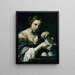Saint Agatha - Lorenzo Lippi — framed artwork on a wall