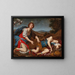 La Mort d'Adonis - Lorenzo Lippi — framed artwork on a wall