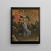 Saint François recevant les stigmates - Lorenzo Monaco — framed artwork on a wall