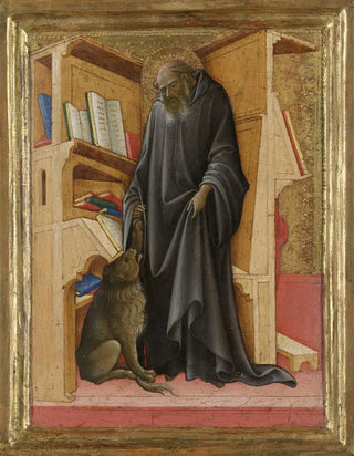 Lorenzo Monaco - Saint Jerome in his Study.webp