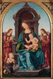 Madonna and Child with the Little Saint John and Angels - Lorenzo di Credi — artwork view