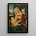 Virgin and Child Painting - Lorenzo di Credi — framed artwork on a wall