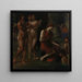 Louange de la modestie - Hans Von Mares — framed artwork on a wall