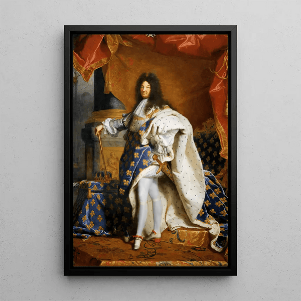 Reproduction of the painting Louis XIV Painting by Hyacinthe Rigaud