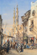 A street in Cairo - Louis-Amable Crapelet — artwork view