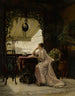 Dreaming in a Chinese interior - Louis-Auguste-Georges Loustaunau — artwork view
