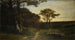 Les grands bois de Fenioux, Saintonge - Louis-Auguste Auguin — artwork view