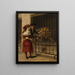 Visit to Artis - Louis-Charles Bombled — framed artwork on a wall