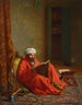 The Reader - Louis-Émile Pinel de Grandchamp — artwork view