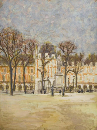 LouisGilbert Bellan - La place des Vosges lment dun triptyque.webp