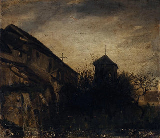 L'abbaye de Saint-Pierre de Montmartre - Louis-Godefroy Jadin — artwork view