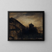 L'abbaye de Saint-Pierre de Montmartre - Louis-Godefroy Jadin — framed artwork on a wall