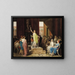 Sappho - Louis-Hector Leroux — framed artwork on a wall