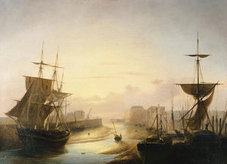 Marine Painting - Louis-Honoré-Frédéric Gamain — artwork view