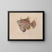 Voyage around the World - Louis-Isidore Duperrey — framed artwork on a wall