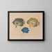 Voyage around the World - Louis-Isidore Duperrey — framed artwork on a wall