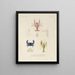 Voyage around the World Pl. 064 - Louis-Isidore Duperrey — framed artwork on a wall