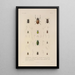 Voyage autour du monde Pl068 - Louis-Isidore Duperrey — framed artwork on a wall