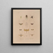 Voyage around the World Pl075 - Louis-Isidore Duperrey — framed artwork on a wall