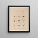 Voyage around the world Pl086 - Louis-Isidore Duperrey — framed artwork on a wall