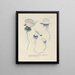 Voyage around the World Pl092 - Louis-Isidore Duperrey — framed artwork on a wall