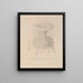 Voyage around the World Pl097 - Louis-Isidore Duperrey — framed artwork on a wall