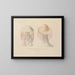 Voyage around the World - Louis-Isidore Duperrey — framed artwork on a wall
