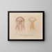Voyage around the World - Louis-Isidore Duperrey — framed artwork on a wall
