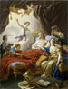 Allegory on the death of the Dauphin - Louis-Jean-François Lagrenée — artwork view
