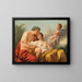 Bacchus et Ariane - Louis-Jean-François Lagrenée — framed artwork on a wall