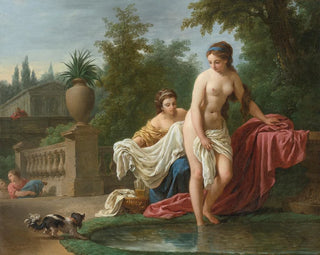 David and Bathsheba - Louis-Jean-François Lagrenée — artwork view