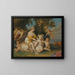 The Rape of Europa - Louis-Jean-François Lagrenée — framed artwork on a wall