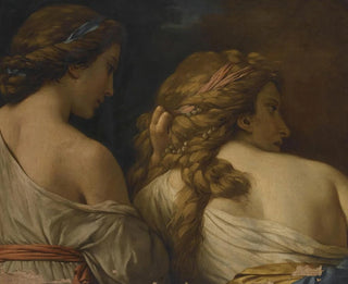 Deux nymphes - Louis-Jean-François Lagrenée — artwork view