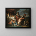 Ubalde and the Danish knight - Louis-Jean-François Lagrenée — framed artwork on a wall