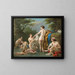 Venus and the Nymphs Bathing - Louis-Jean-François Lagrenée — framed artwork on a wall
