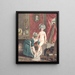 La Toilette - Louis-Marin Bonnet — framed artwork on a wall