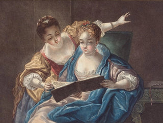 Les fins musiciens - Louis-Marin Bonnet — artwork view